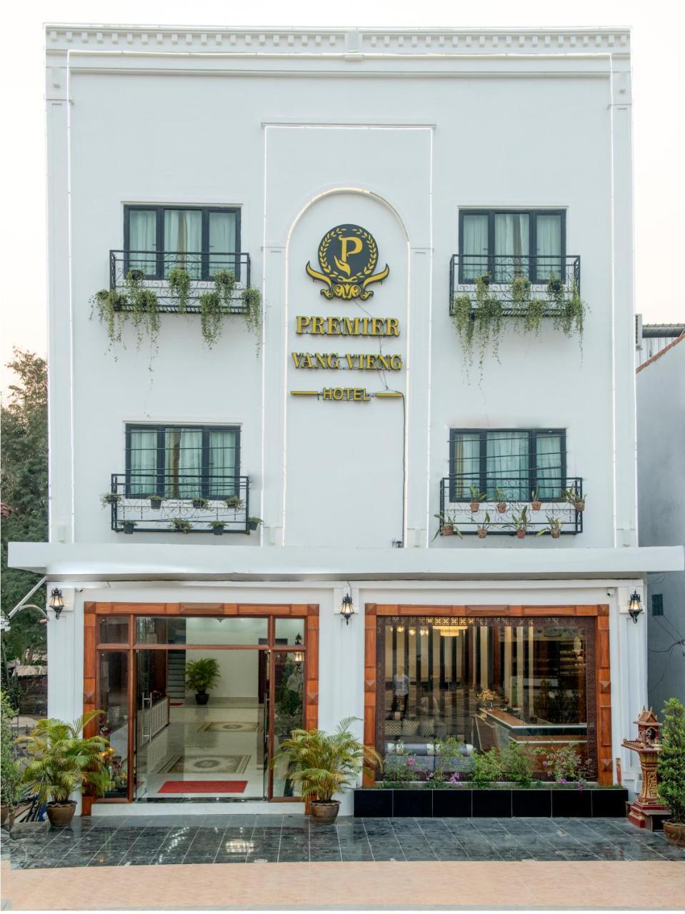 Premier Vang Vieng Hotel Exteriér fotografie